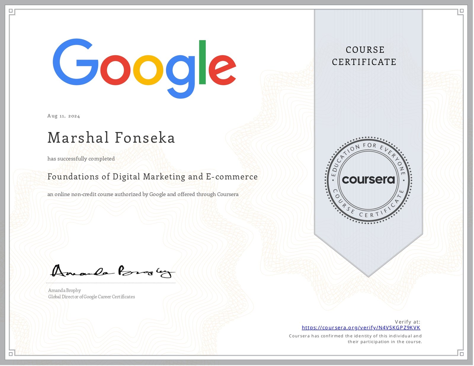 The Fundamentals of Digital Marketing Marshal Fonseka